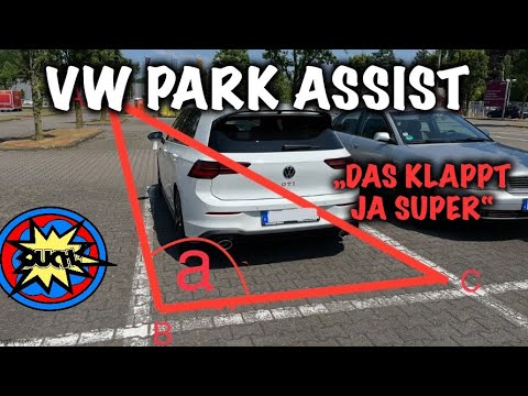 VW Park Assist - Test #volkswagen Golf 8