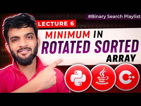 BS-6. Minimum in Rotated Sorted Array
