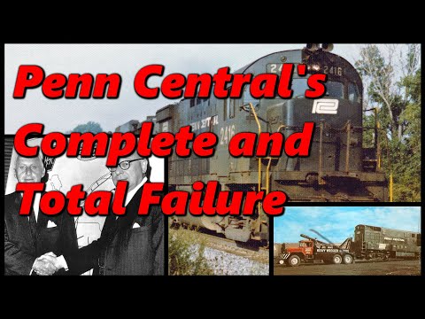 The Instant Failure of Penn Central | The Largest Bankruptcy of its Time | History in the Dark