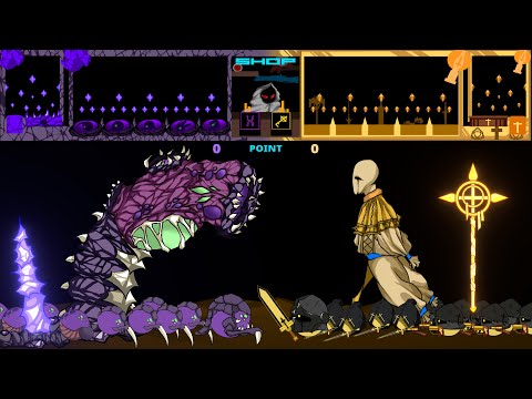 Tower Fight: Void VS Paladin | Marble Race In Unity