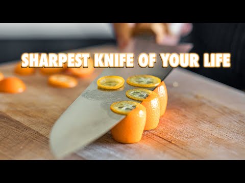Sharpen Your Kitchen Knife Like A Master Sharpener