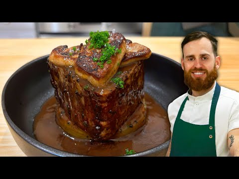 Sirloin Rossini - A Homemade Restaurant Dish