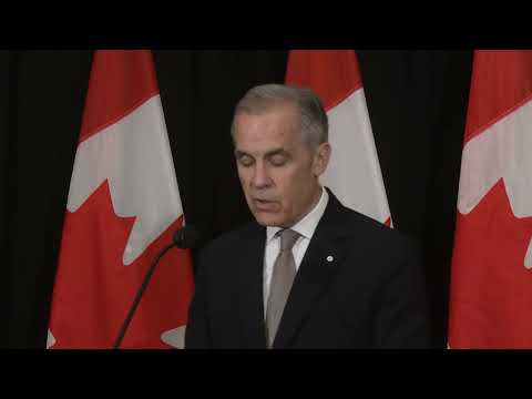 Prime Minister Mark Carney addresses the evolving situation in the Middle East