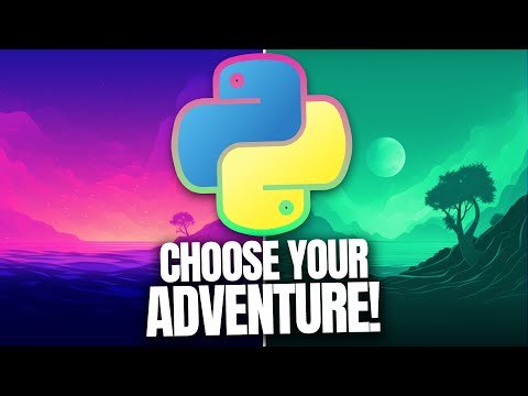 Python AI Choose Your Own Adventure Game - Tutorial