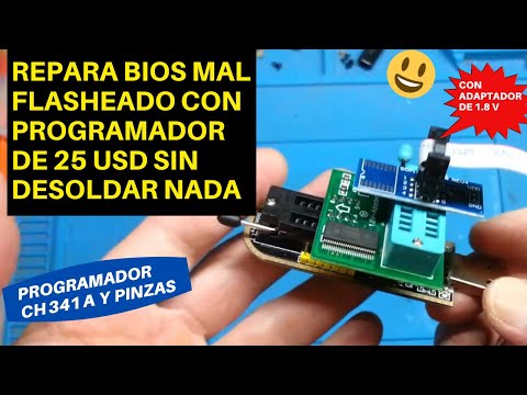 Recover a Flashed BIOS Without Unsoldering | With a $25 Programmer 2020