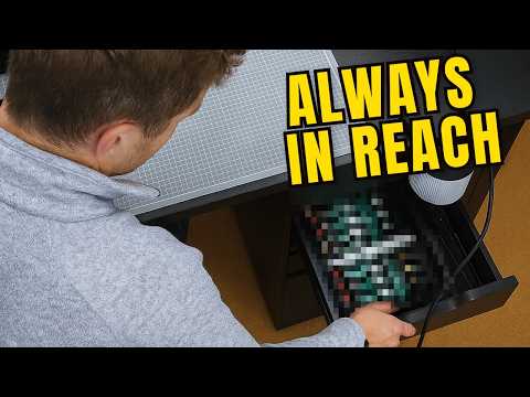 I Built my Electronics Desk from Scratch