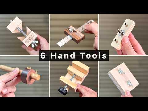 6 Hand Tools Every Beginner Woodworker Can Make