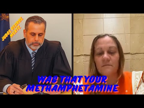 Judge George Mertz Drops Hammer After Defendant Admits Hidden Meth Case