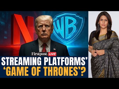 Trump vs Netflix LIVE: Will Trump Kill $72 bn Netflix-Warner Bros. Deal? | Vantage with Palki Sharma