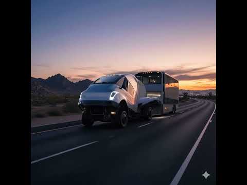 Could Tesla Semis be converted to Robotaxi Buses?  #teslarobotaxi #tesla #teslasemitruck #teslasemi