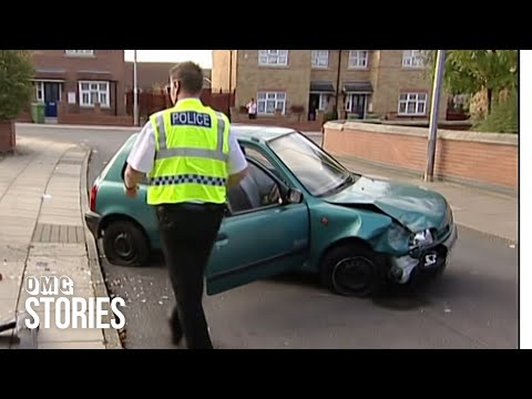 Police Chase With Teenage Joyriders Ends in Huge Crash