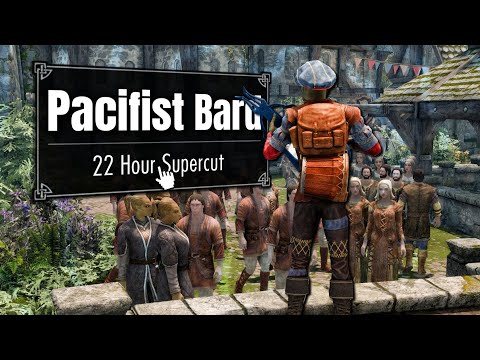 Skyrim, but I'm a Pure Bard (SUPER-CUT)