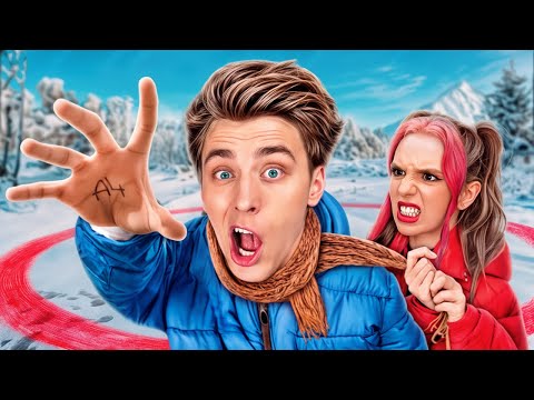 Who Last Gets Out of the SNOW CIRCLE Challenge !