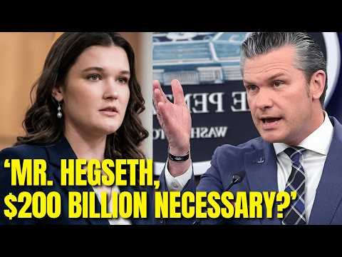 Reporter Traps Hegseth on $200B Military Ask — Awkward Moment!
