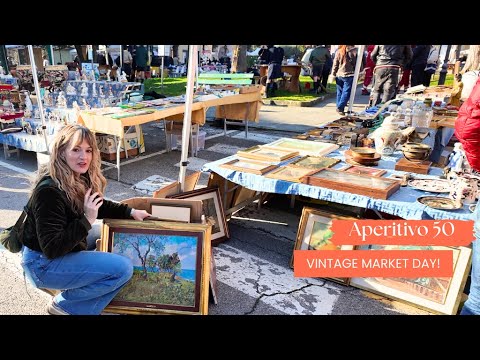 EXPLORE  VICOPISANO VINTAGE MARKET DAY WITH US!