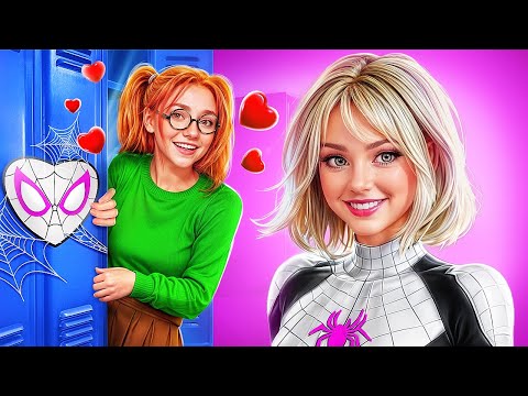 Ненастоящие супергерои против реальных супергероев! Из Ботанши в Гвен Стейси!