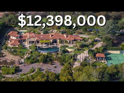 This $12.3M Rancho Santa Fe Estate Has EVERYTHING | Rancho Del Lago Home Tour