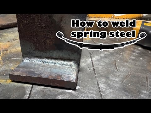 How to guide on emergency welding spring steel