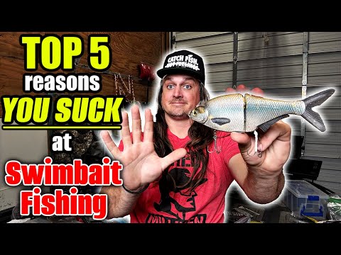 5 Swimbait Fishing Mistakes even EXPERTS still Make...