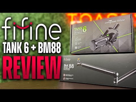 How good is the Fifine TANK6 Mic? - TANK6 + BM88 Boom Arm Testing
