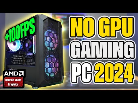 No GPU Budget Gaming PC 2024 - Ryzen 5 8600G - Full Build Guide