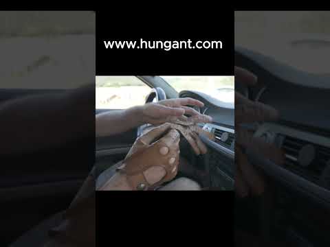 Men's lambskin driving gloves brown #leathergloves #drivinggloves