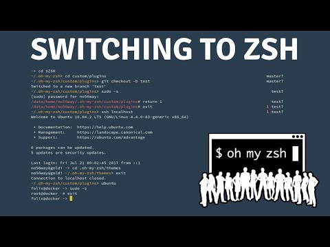 Switching To ZSH