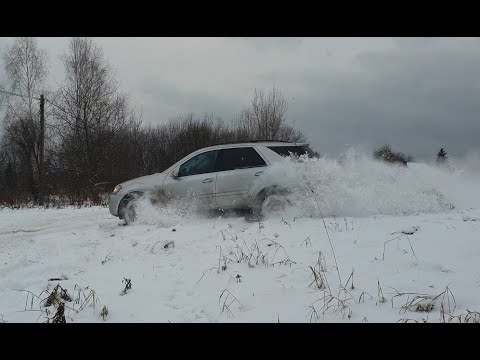 Drift Mercedes ML W164 and W163