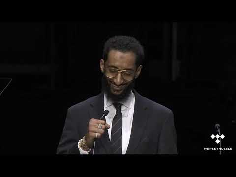 Blacc Sam Emotional Speech At Brother Nipsey Hussle Funeral