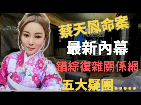 蔡天鳳命案的詳盡資料，整件案件當中的最新內幕， 以及爆出錯綜複雜的背後關係網，整合案中的五大疑團…..Z檔案 ｜奇案調查 ｜ @Zfivesir ｜蔡天鳳｜潘巧賢｜譚仔｜