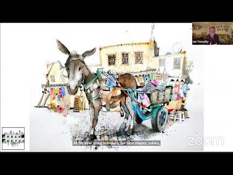 Ian Fennelly's Sketching Journey - 10 Years of Urban Sketching