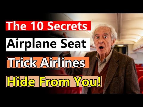 The Secret Airplane Seat Trick Airlines Hide From You!