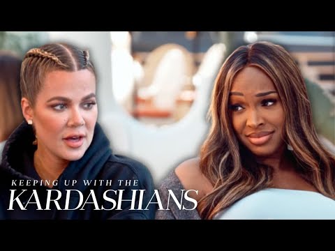 Khloé Kardashian Supports Malika Amid Baby Daddy Drama with O.T. Genasis | KUWTK | E!