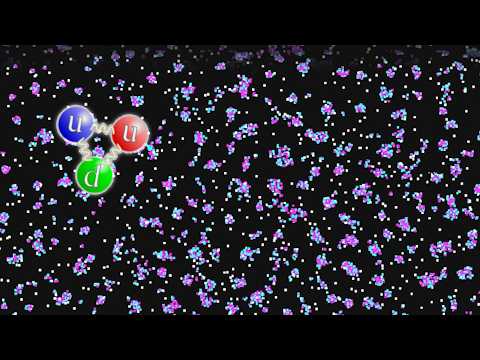 I made a Molecular Simulation using Quarks