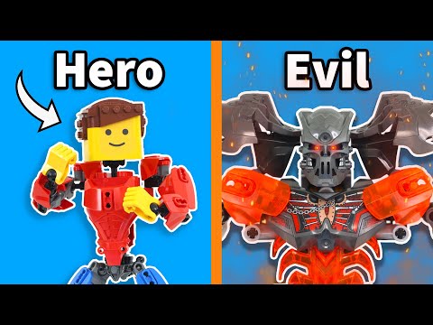 I Built LEGO Action Figures...