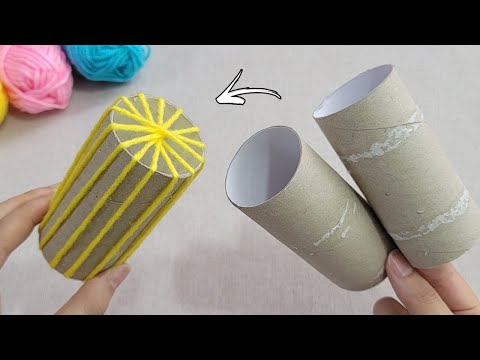 I make MANY and SELL them all! Brilliant recycle idea with Paper rolls - Amazing Tips and hacks