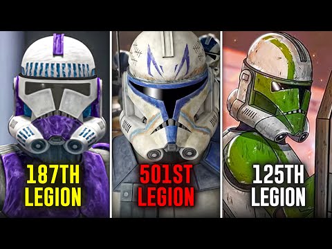 Every Clone Trooper Legion Explained in 12 Minutes