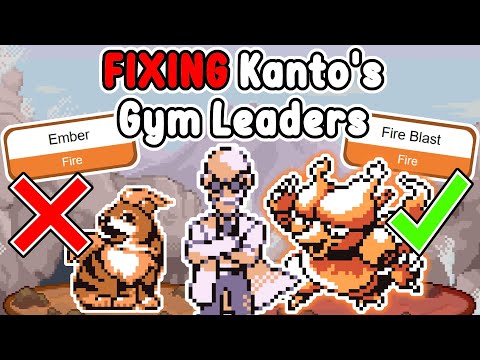 Fixing Kanto's Gym Leaders