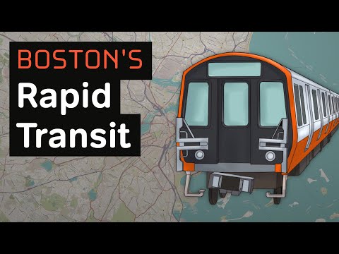 The Oldest Subway in the Americas | Boston's Rapid Transit Network