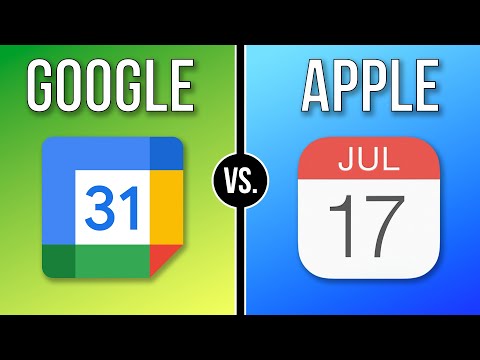 Best Calendar App in 2025??? Apple vs. Google Calendar Comparison