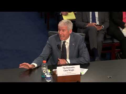Rep. Franklin Questions DOE Secretary Wright in FY26 Budget Hearing