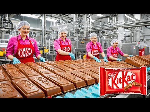 How It's Made: KitKat, M&M, Pringles, Mike and Ikes