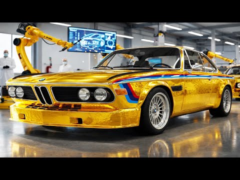 Turning Gold Bars into the BMW 3.0 CSL: Handcrafted Carbon & Racing Tech