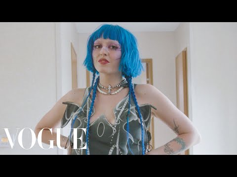 Ashnikko Gets Ready for the Governors Ball Music Festival | Vogue