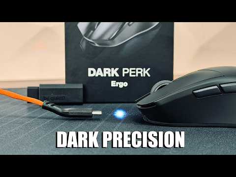 BeQuiet! DARK PERK ERGO - Well Built 8K Wireless Gaming Mouse
