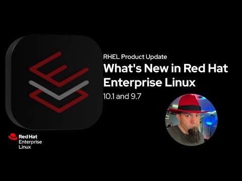 Red Hat Enterprise Linux 10.1 and 9.7 release live stream!