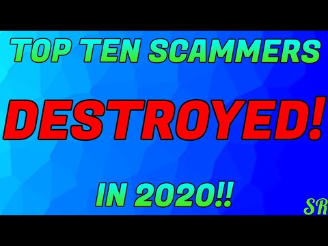 Top 10 scammers DESTROYED in 2020!