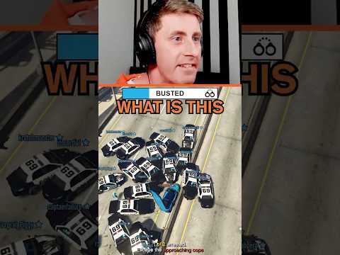 100 Cops Hunt us in GTA