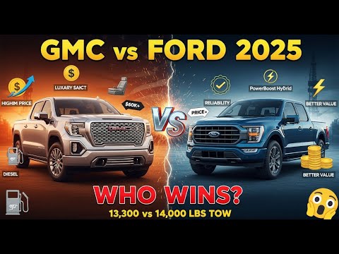 GMC vs Ford 2025 – Who Builds the Better Truck?