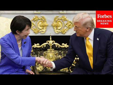 BREAKING NEWS: Trump Meets With Japanese PM Takaichi Amid Calls For Allied Assistance With Iran War